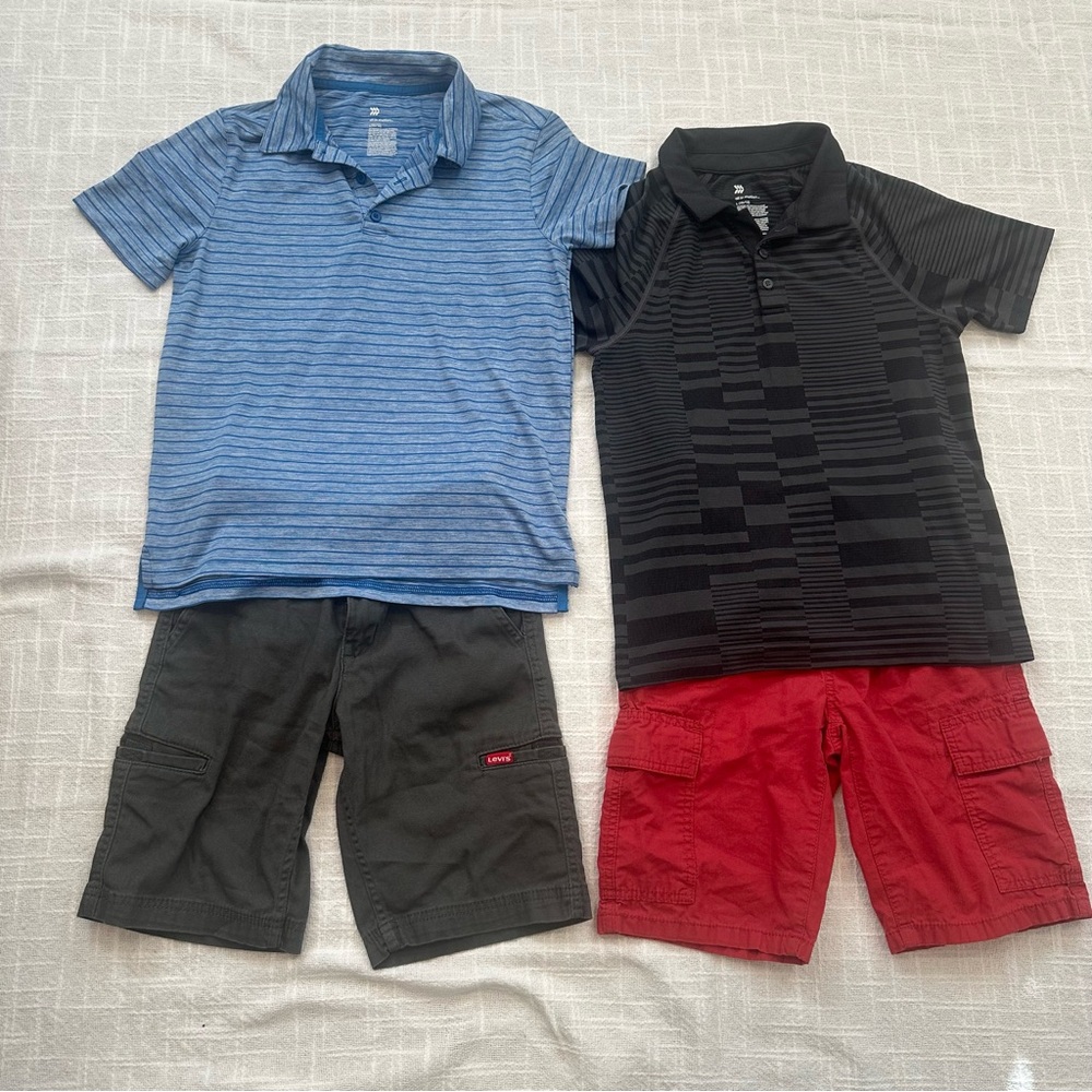 BUNDLE Boys Clothes Summer Athletic Athleisure Dressy Good Used Condition